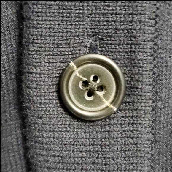 Banana Republic sweater women’s size medium M jumper cardigan nice pockets blue - Picture 10 of 10